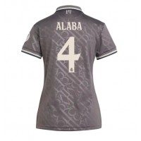 Fotbalové Dres Real Madrid David Alaba #4 Dámské Alternativní 2024-25 Krátký Rukáv